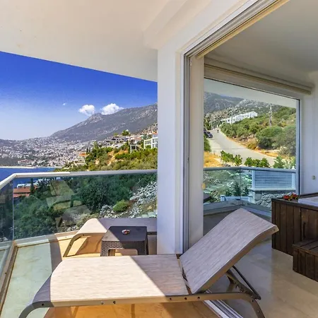 Βίλα Luxury Very Close To Beach, Amazing Sea Views, Heated Salt-water Pool Κας